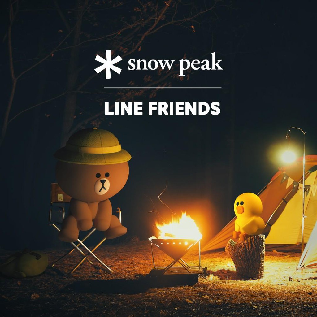 【品味玩家】絕版品 Snow Peak GL-140LF 瓦斯燭燈 LINE FRIENDS聯名款