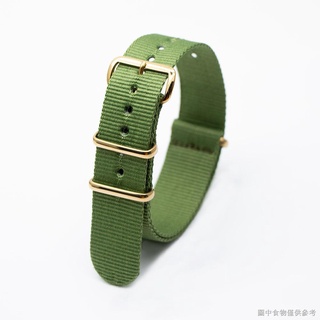 【尼龍錶帶】【透明舒適】促銷 NATO款加厚尼龍錶帶配件帆布腕帶男士手錶鏈布帶水鬼18-24mm