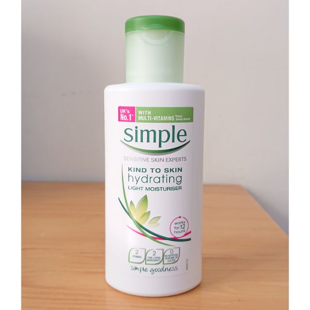 Simple 清妍親膚系列 清透保濕乳液