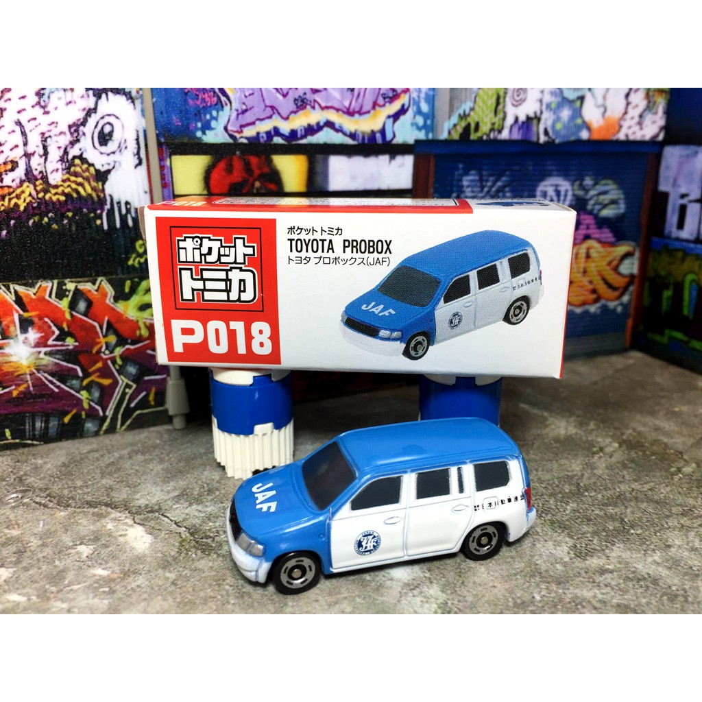 TOMICA 稀有少見的 JAF Toyota Probox 扭蛋小車