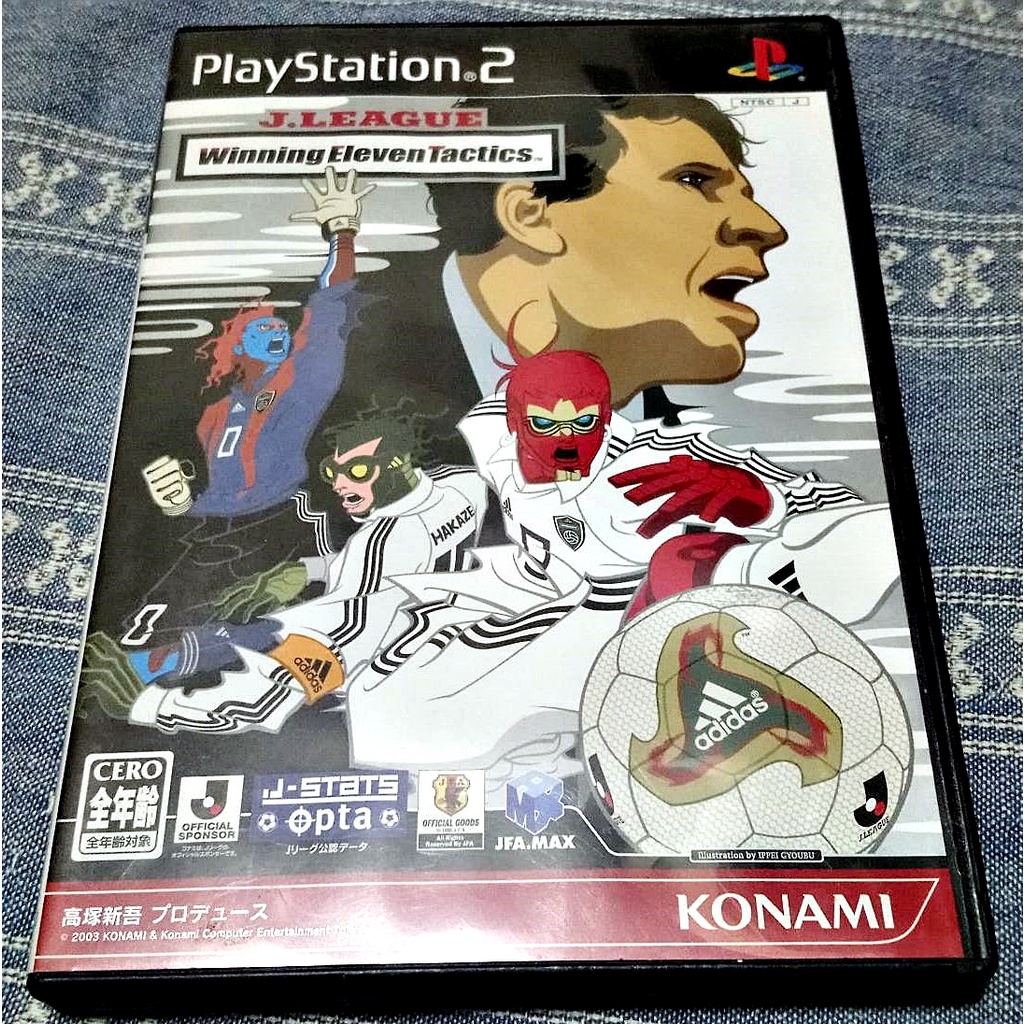 歡樂本舖 PS2遊戲 PS2 世界足球競賽戰略版 J.League Winning Eleven Tactic