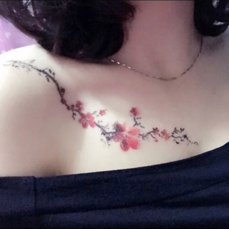 性感梅花刺青貼紙 蝦皮購物