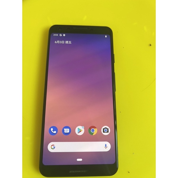 Google pixel 3 4+64g九成新