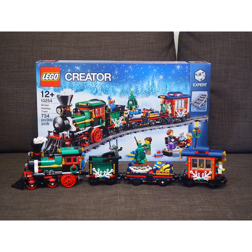 lego winter holiday train