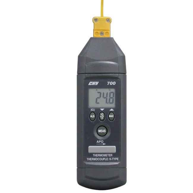 【祥昌電子】CHY-700 口袋型溫度計  K-Type K型 溫度錶 溫度表 測溫器 數位/液晶 攝氏°C/華氏°F