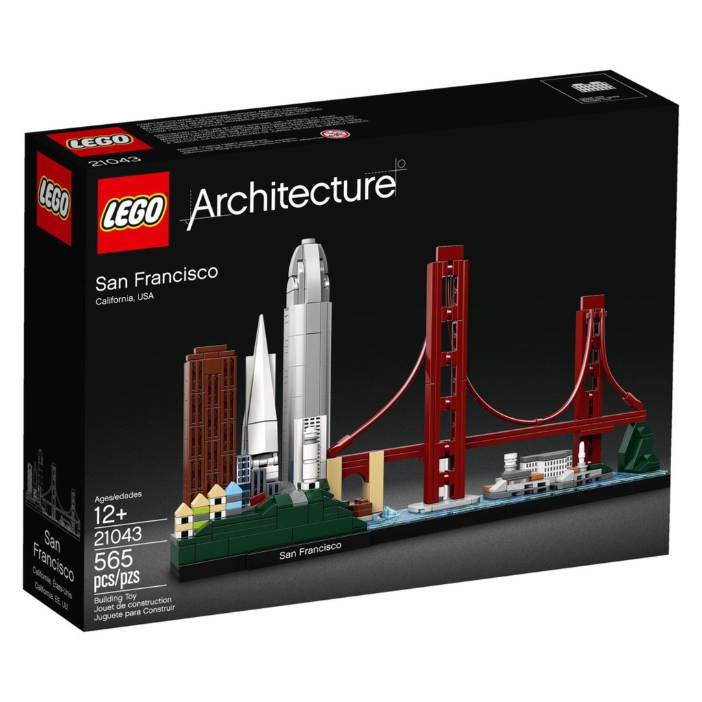 【台南 益童趣】LEGO 21043 建築系列 舊金山 San Francisco  Architecture