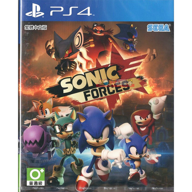 PS4 音速小子 武力 中文亞版 Sonic Forces 全新未拆現貨 索尼克 蛋頭博士 超音鼠 Egg