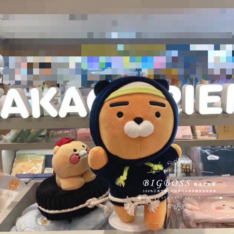 現貨🇰🇷韓國KAKAO FRIENDS 🇰🇷 運動萊恩與春植娃娃