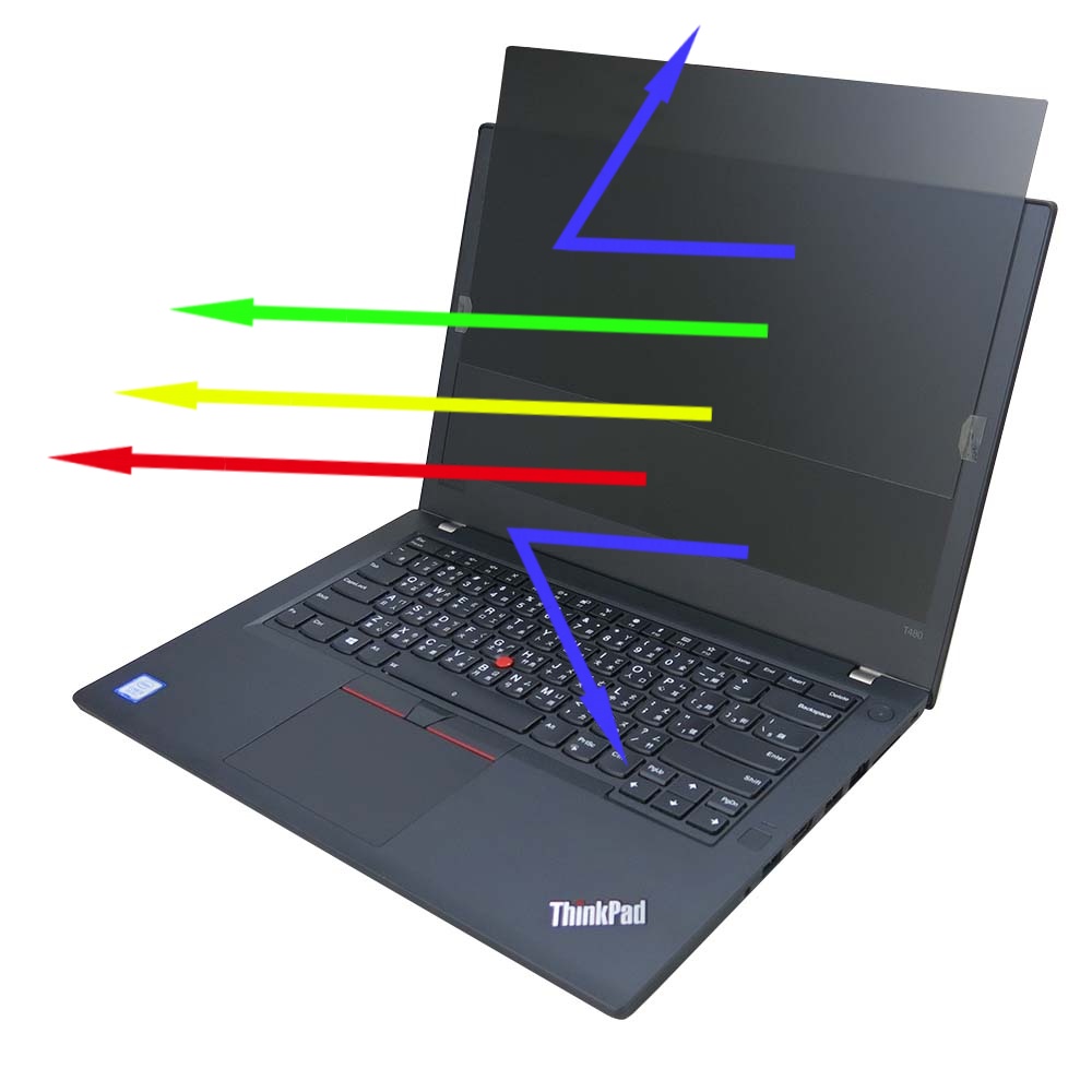 【Ezstick】Lenovo T480 NB 筆電 抗藍光 防眩光 防窺片