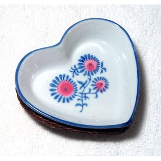 心型瓷盤 / 心型甜點瓷盤