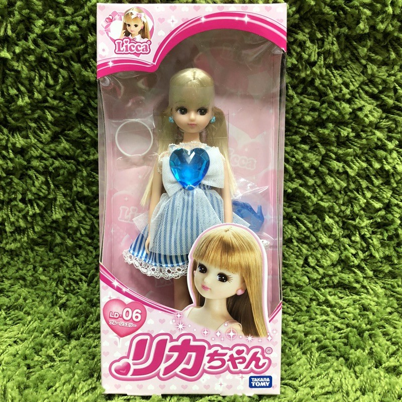 Takara Tomy 莉卡 Licca 娃娃系列 藍寶石洋裝莉卡 45963