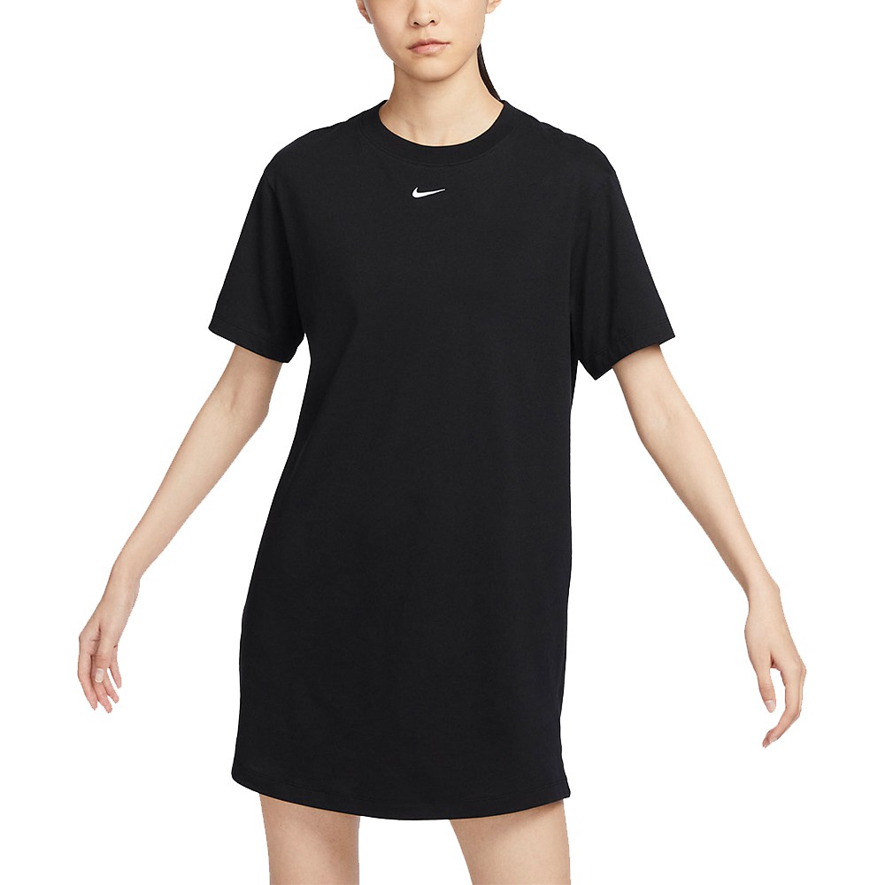 NIKE女AS W NSW ESSNTL SS DRESS TSHRT休閒連身裙DV7883-010 廠商直送