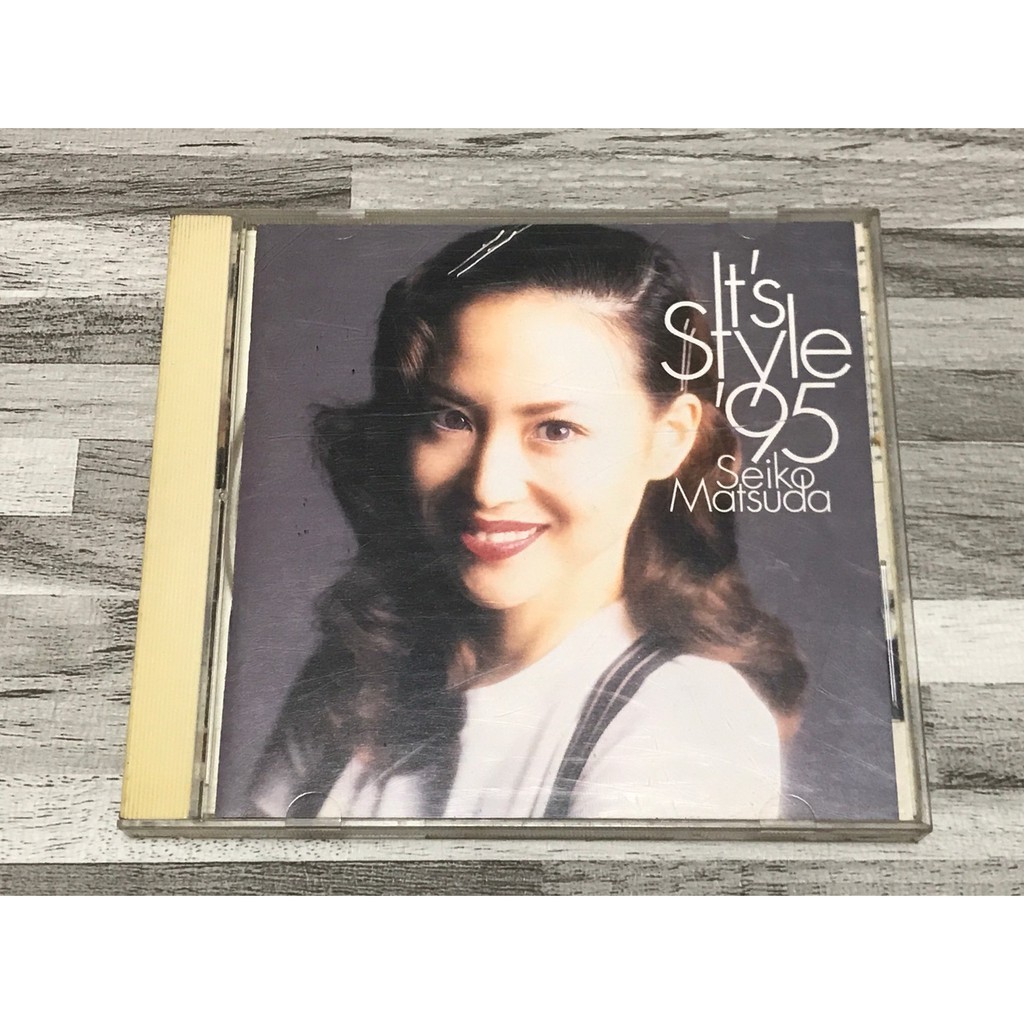 【春嬌日韓二手CD】｜碟片佳｜松田聖子Seiko Matsuda It's Style'95(附歌詞+翻譯)1003K