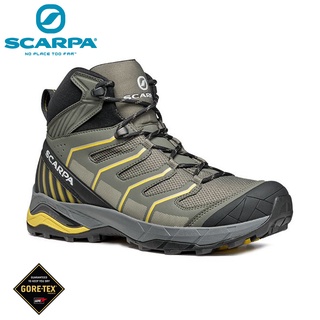 【SCARPA 義大利】男 GORE-TEX高筒登山鞋《綠橄欖/硫磺》63090-200/登山鞋/戶外鞋