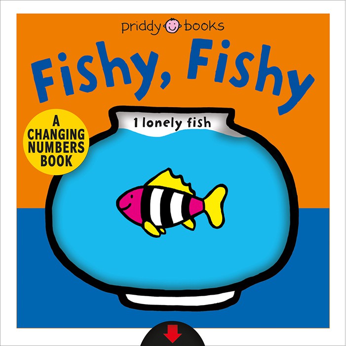 FISHY FISHY 故事書 英文書 原文書 繪本 英文故事 硬頁書 英文繪本【麥克兒童外文書店】