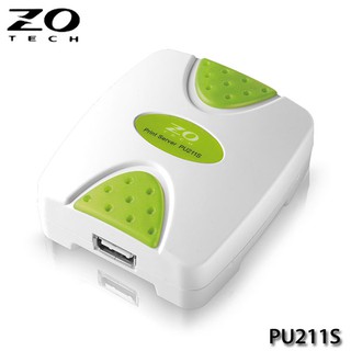 【3CTOWN】含稅附發票 ZO TECH 零壹 PU211S 單埠 印表機 伺服器 (USB 2.0)
