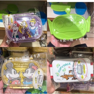 現貨 日本seria購入 三眼怪/公主/米奇米妮/奇奇蒂蒂 便當盒/野餐盒