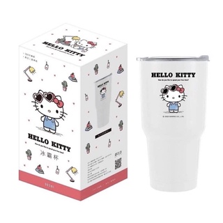 正版 Hello Kitty 冰霸杯 保冰杯 不鏽鋼冰霸杯 飲料杯