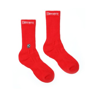 Crew Socks "Element" 元素紅 紅色 紅白 高筒襪 類SUP【19FW02-RD】