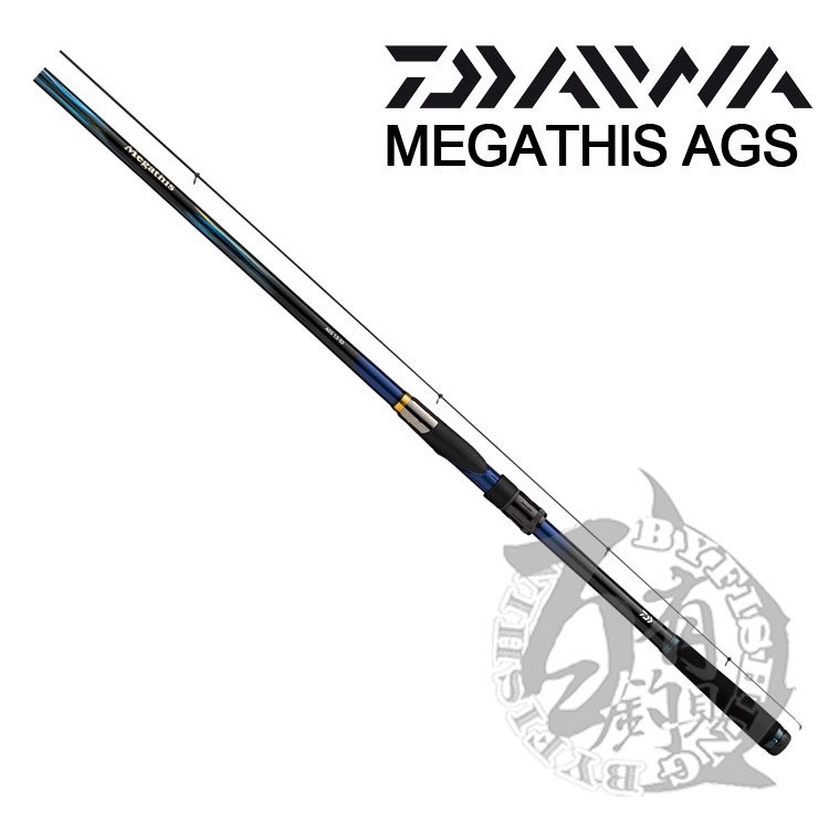 ◎百有釣具◎DAIWA  MEGATHIS AGS 紫電磯釣竿1.25-52、1.5-52 SMT金屬尾 日本製公司貨