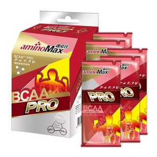 aminoMax<邁克仕>BCAA+ PRO胺基酸膠囊(5包/盒){A0431}登山健行/自行車/跑步/馬拉松/三鐵