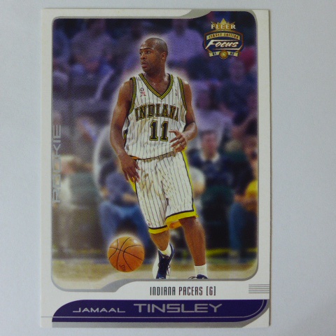 ~ Jamaal Tinsley ~RC/NBA球星/賈馬爾·廷斯利  2002年.限量1850張.新人卡