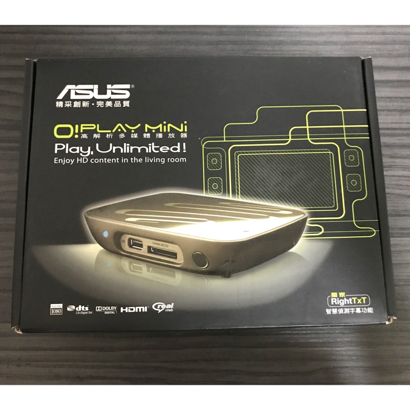 ASUS 華碩 O！PLAY  MINI  V2  多媒體播放器