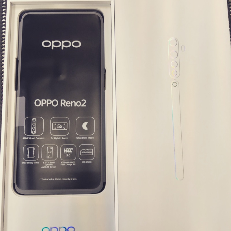 幸福電訊🔥oppo reno2 深海夜光 全新只拆封測試。