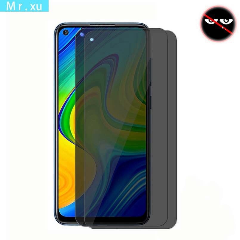 防偷窺小米紅米Xiaomi 10 lite Redmi 8A pro note 4 4X 7S 9熒屏保護膜玻璃貼