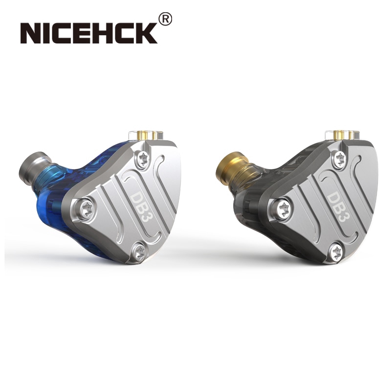 Nicehck DB3 1BA+2DD 混合 3 驅動單元入耳式耳機監聽跑步運動耳機 HIFI 耳機耳塞 NX7