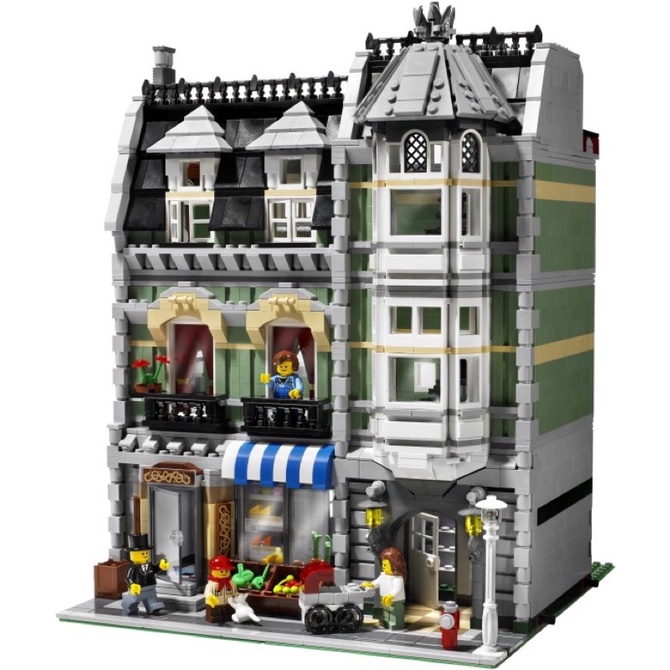 LEGO 10185 綠色商店(二手)街景