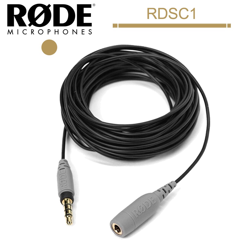 RODE 3.5mm TRRS 6米延長線 SC1 (RDSC1) 正成公司貨 【福利品】