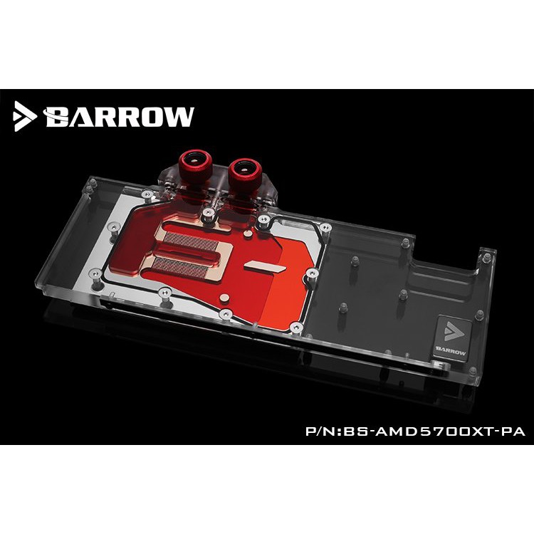 小白的生活工場*Barrow 全覆蓋水冷頭BS-AMD5700XT-PA 公版AMD 5700XT用