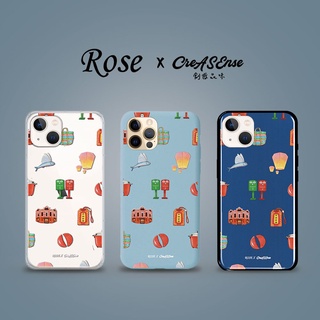 CreASEnse 聯名 Rose療癒美食插畫 溫暖台灣故事 手機殼 空壓殼 玻璃殼 液態矽膠 支援多型號 ROAA02