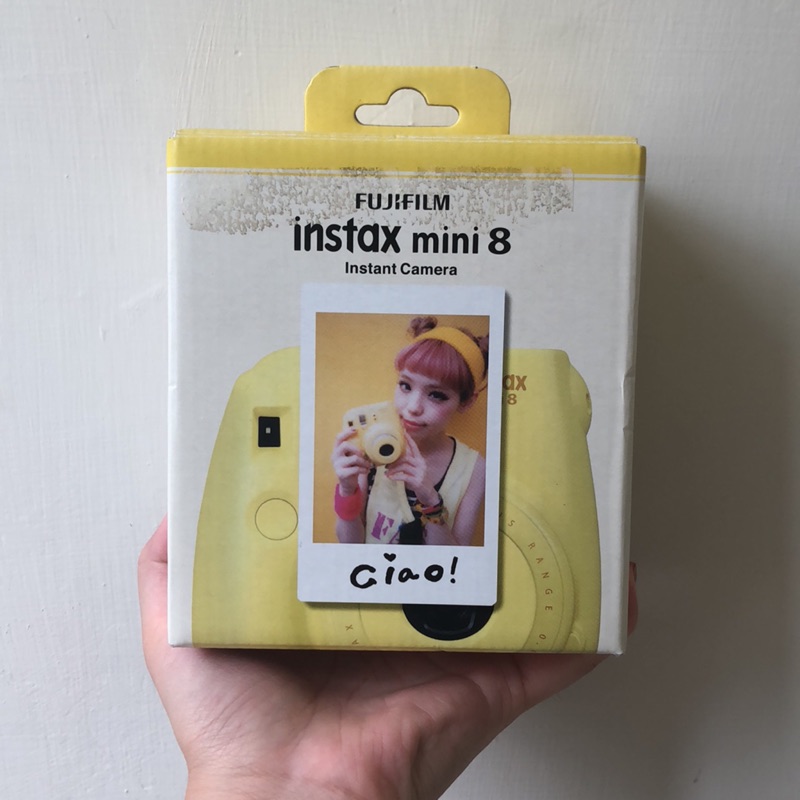 拍立得 黃色 instax mini8 全新 平輸