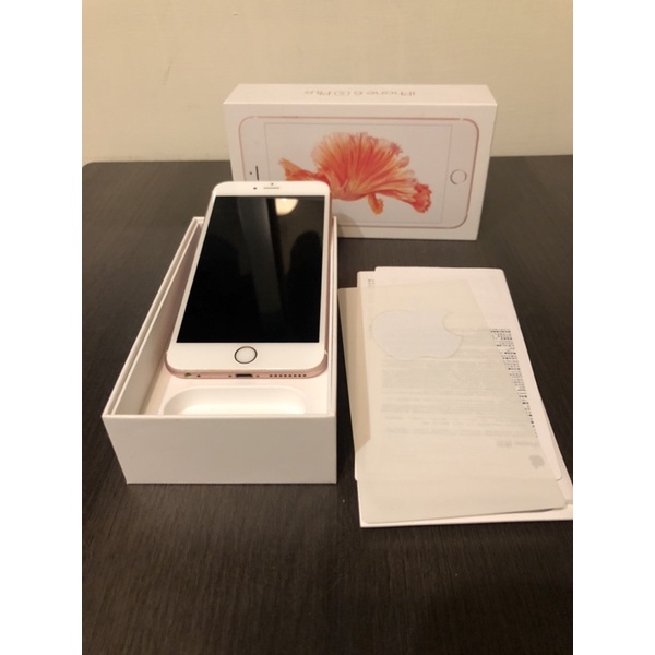 「二手良品」Iphone6s plus 128g 玫瑰金