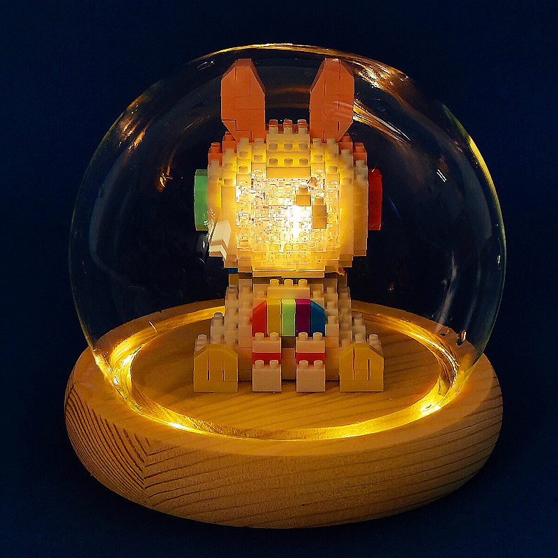 嬰兒兒童玩具☃❆❐微型立體女孩拼裝小顆粒安妮安迪積木樂高宇航員太空人航天系列11