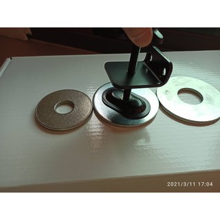 電腦螢幕架 穿孔 夾桌 電腦桌孔太大 拓展件 巨無霸 加大 超大 特大 華司 穿線孔 加厚 鐵片 穿孔固定件 輔助零件