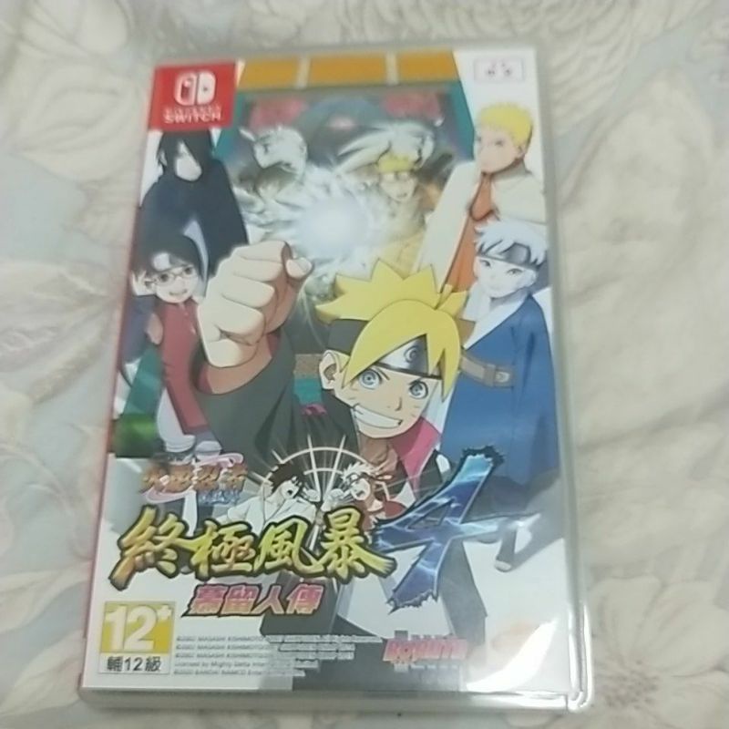 Nintendo Switch 火影忍者終極風暴4 慕留人傳 二手
