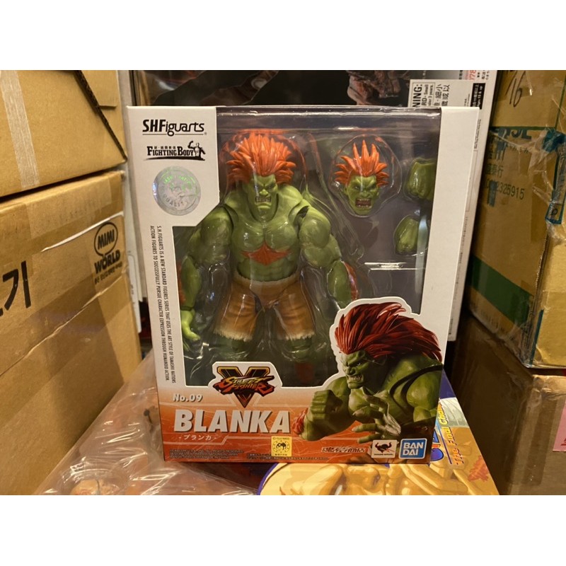 魂商店限定 SHF 街頭霸王 快打旋風 布蘭卡 Blanka 青狼