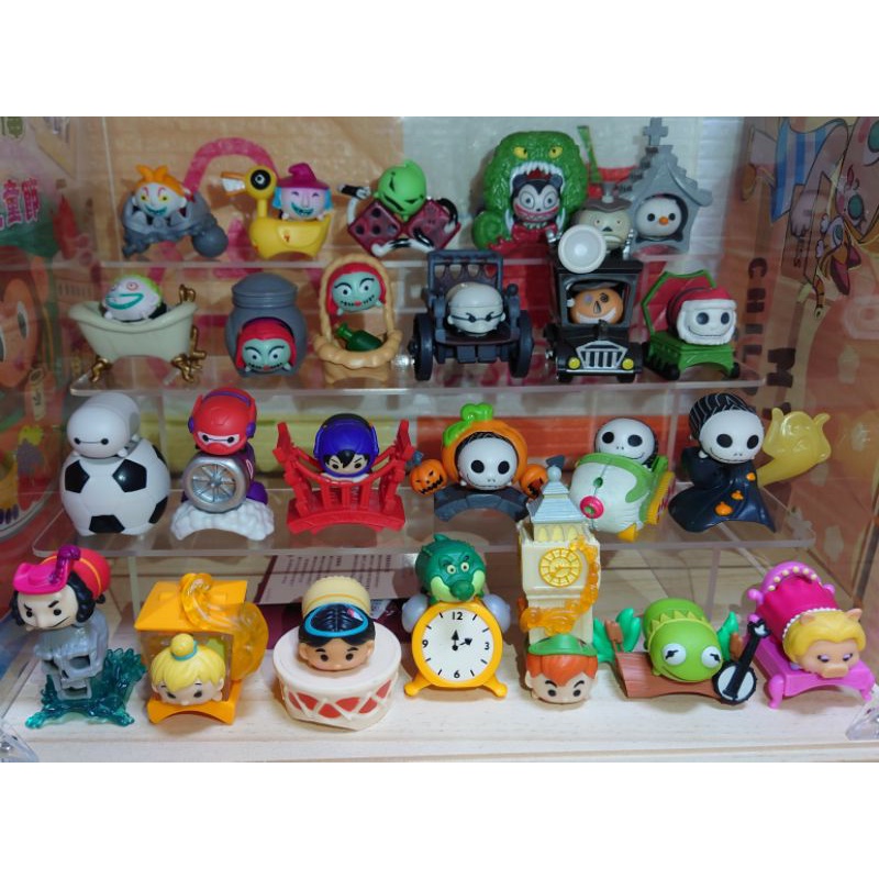 Tsum tsum 滋姆疊疊樂 場景公仔(聖誕驚魂夜、傑克、大英雄天團、杯麵)6