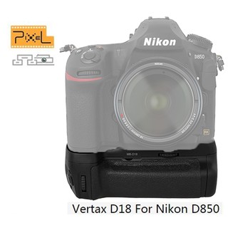 【eYe攝影】Pixel 品色 Vertax D18 電池手把 Nikon D850 MB-D18 垂直手把