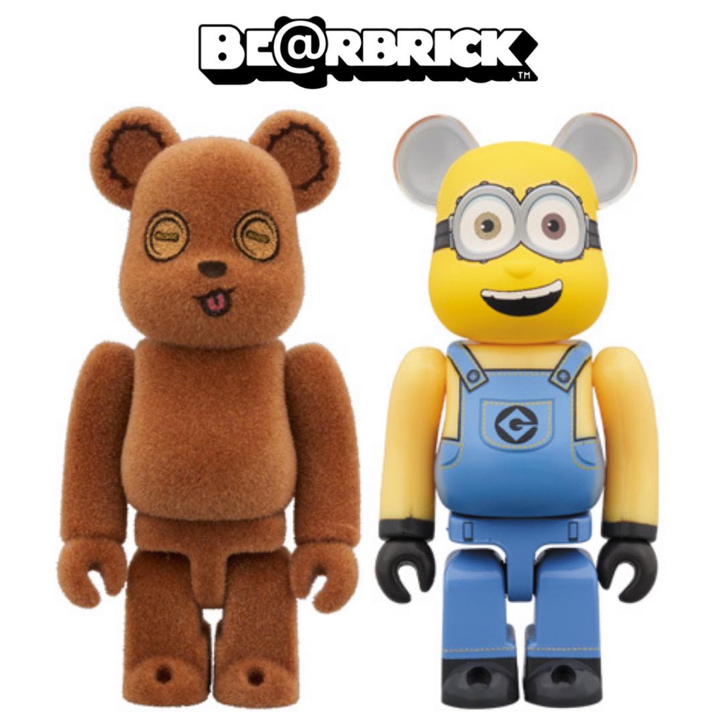 BEETLE BE@RBRICK MINIONS BOB TIM 蘿蔔 泰迪熊 神偷奶爸 小小兵 兩入一組 100%