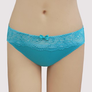 【瑪登瑪朵】 Soft Up 低腰三角萊克內褲(暖意藍)