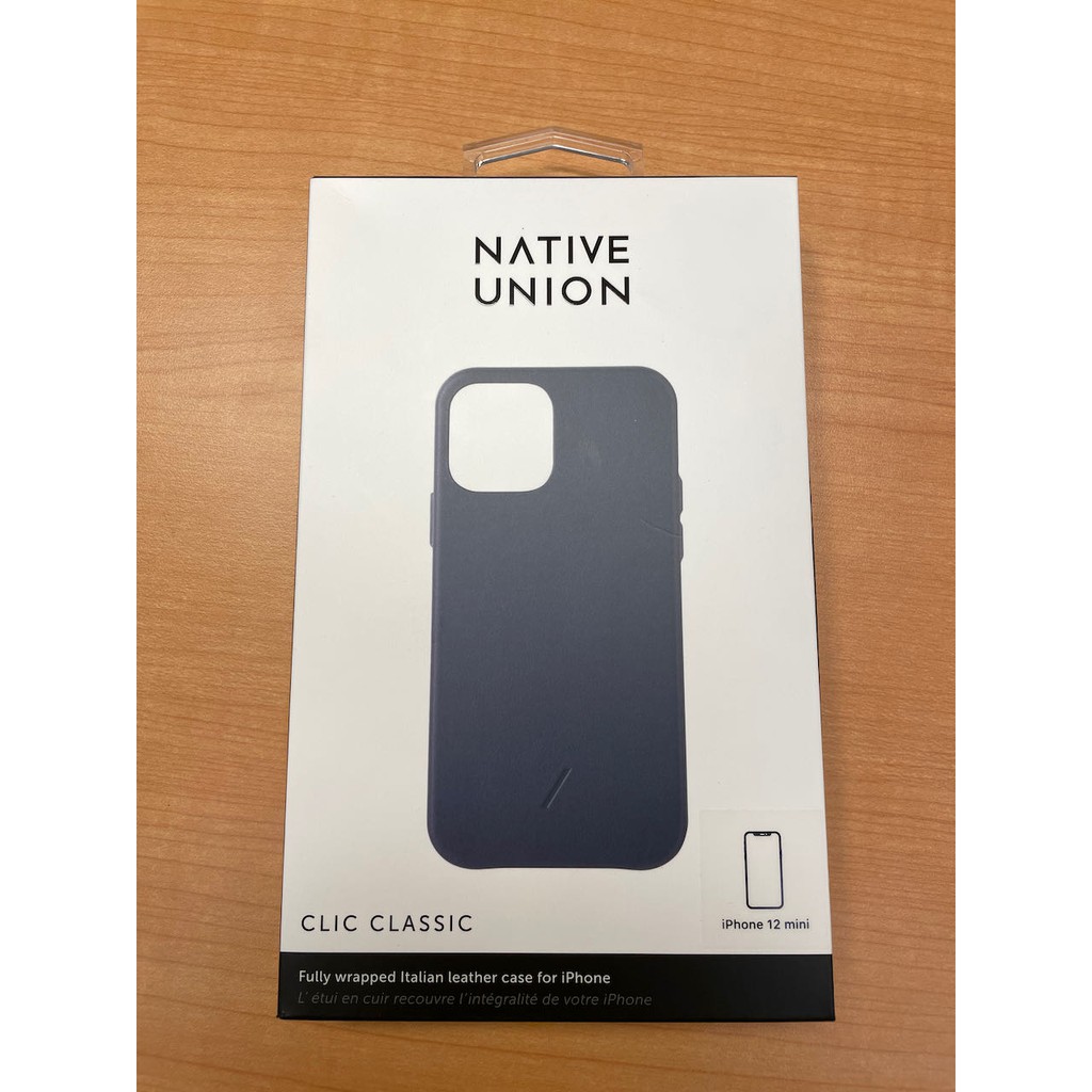 Native Union iPhone 12 mini 皮革手機殼( Indigo 深藍色 )