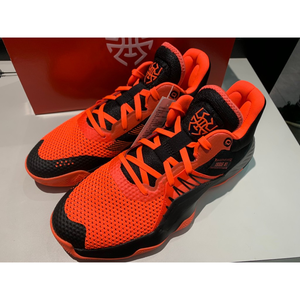 ADIDAS D.O.N. Issue 1 GCA 籃球鞋 橘黑 男 運動鞋 透氣 穿搭 訓練 EF9961