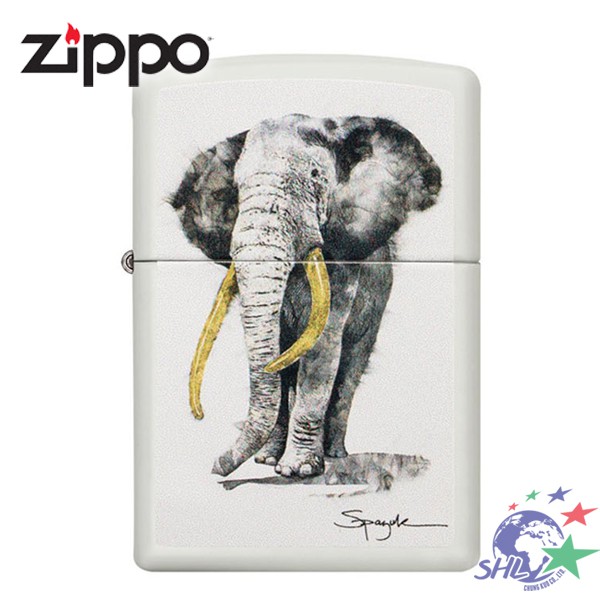 ZIPPO 經典打火機 美版 金牙大象 SPAZUK / 29844 (ZP615)【詮國】