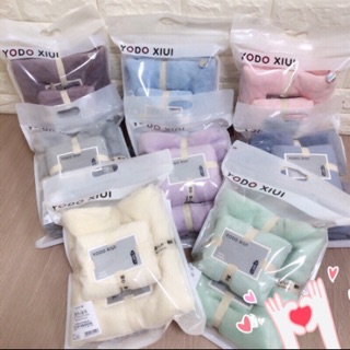 💗正品💗 YODO XIDI柔軟珊瑚絨浴巾+毛巾 快乾 超柔軟