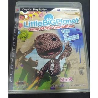 繁體 中文 版 PS3 小小大星球 Little BIG Planet 遊戲片 自藏2手 中英文語音 字幕