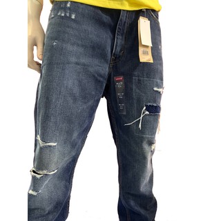 Levi's 511 - 男生牛仔長褲 破壞造型 單寧牛仔 修身牛仔褲 零碼 LEVIS-045112383